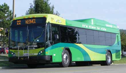 Gillig BRT of Dayton RTA Ohio